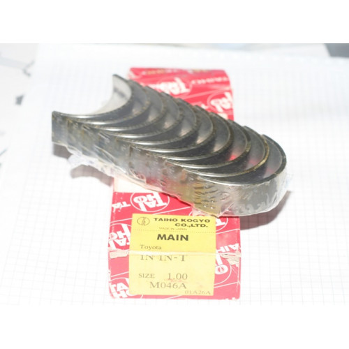 вкладыши toyota 1n 1nt коренные 1.00