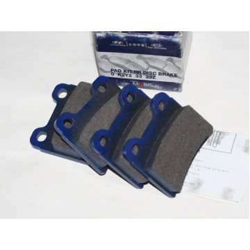 колодки тормозные kia sephia 93-98 shuma