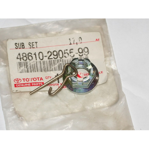гайка м12*1.25 бурт коронч toyota