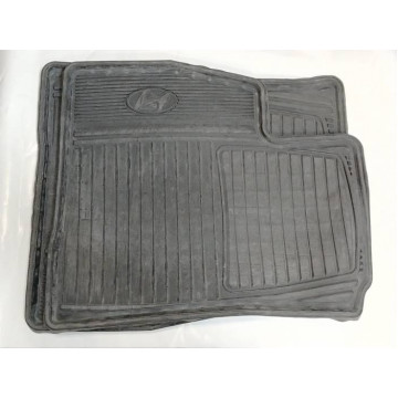 коврики hyundai santa fe 00-05 передние серые