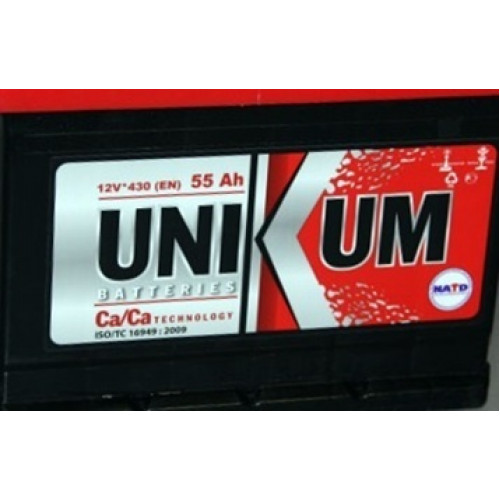аккумулятор 55 о/п unikum