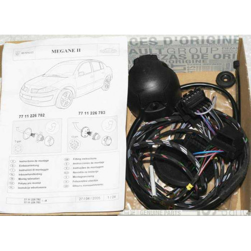 проводка фаркопа renault megane 2