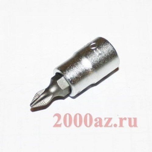 головка 1/4 ph1 отвертка крест.