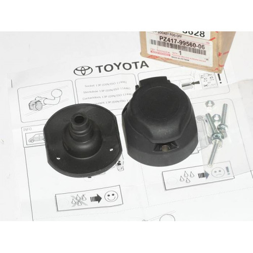 розетка фаркопа toyota 13p