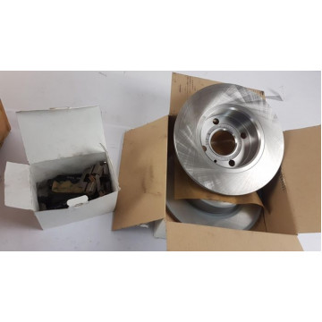 диск тормозной opel corsa 1.4 1.8 240mm 2 диска, 4 колодки