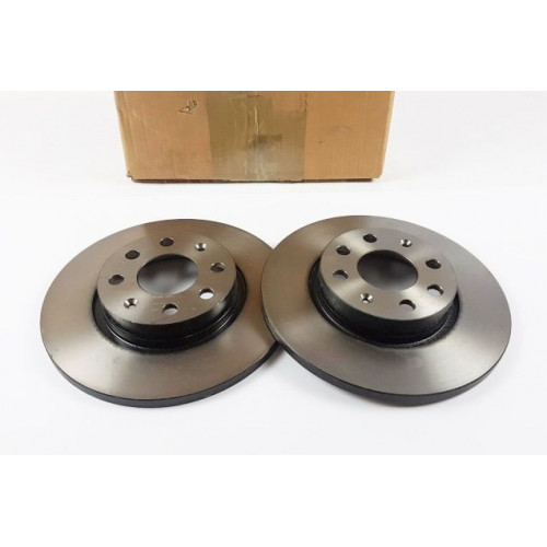 диск тормозной opel corsa d 06- fiat punto 09- пер (2шт)