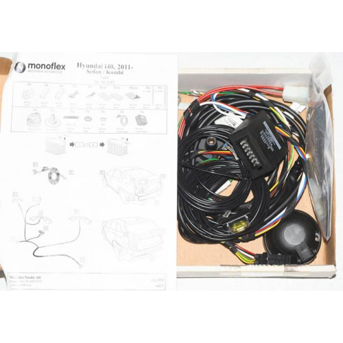 проводка фаркопа hyundai i40 11- 7p