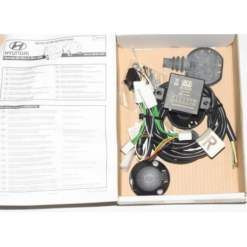 проводка фаркопа hyundai i20 08- 3d