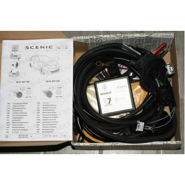 проводка фаркопа renault scenic 3 7p