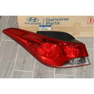 фонарь задний hyundai elantra 12- левый
