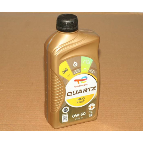 масло total 0w30 quartz ineo first