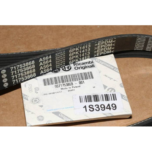 ремень 6pk1413 fiat croma 2 ford tourneo transit opel vectra c signum