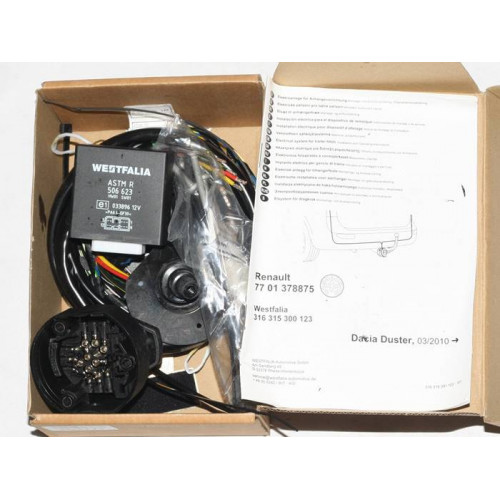 проводка фаркопа renault duster 10- 13p