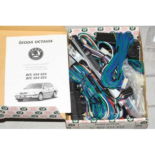 центральный замок skoda octavia установочный комплект