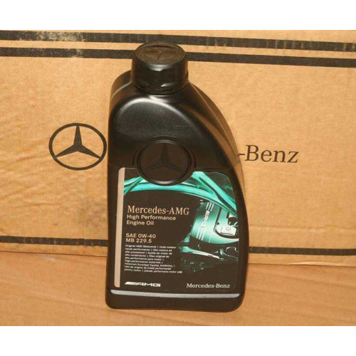 масло mercedes 0w40 1л engine oil amg high performance mb 229.5