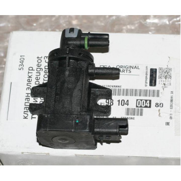 клапан электромагнитный турбины peugeot 206 207 citroen c3 1.4hdi