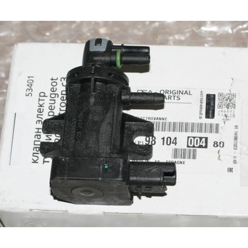 клапан электромагнитный турбины peugeot 206 207 citroen c3 1.4hdi