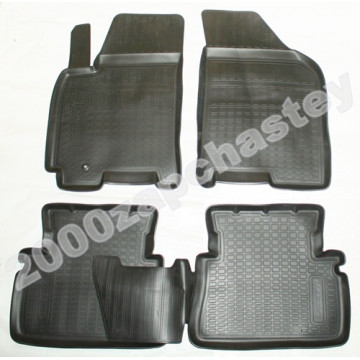 коврики chevrolet aveo t300 полиурет.