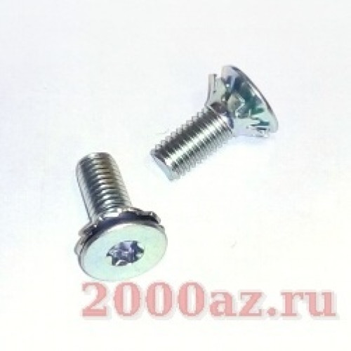 болт м8* 22*1,25 винт потай torx t35 gw с гров.