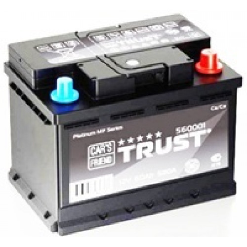 аккумулятор 60Ач о/п trust 580а