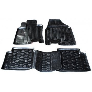 коврики nissan qashqai+2 полиуретан 4шт