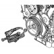 инструмент сьемник 3-х лапч 150мм шкива к/в captiva trailblazer 13 chevrolet equinox kent moore