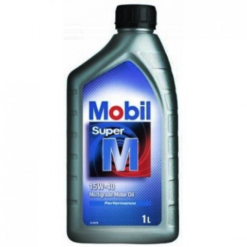 масло моторное Mobil 15w40 Super М 1Л