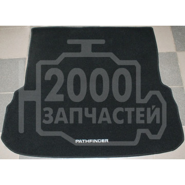 коврик багажника nissan pathfinder IV r52 2014- 5мест текстиль