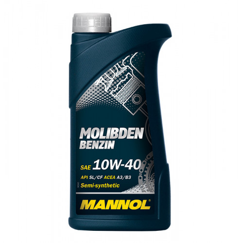 масло моторное Mannol molibden Benzin 10w40 1л