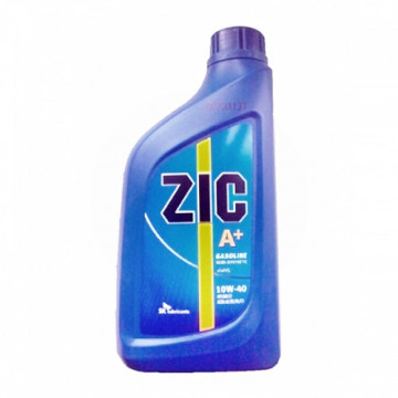 масло моторное ZIC A+ 10w40 полусинтетика 1л