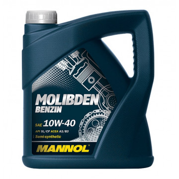 масло моторное Mannol molibden Benzin 10w40 4л