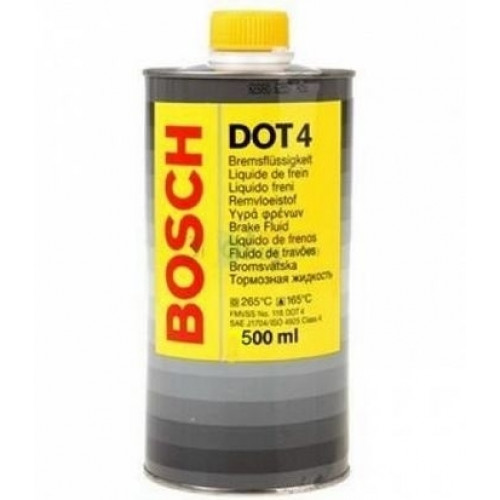 Тормозная жидкость bosch dot-4 0.5л