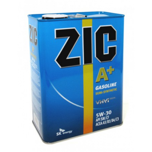 масло моторное ZIC A+ 5W30 п/с 4л