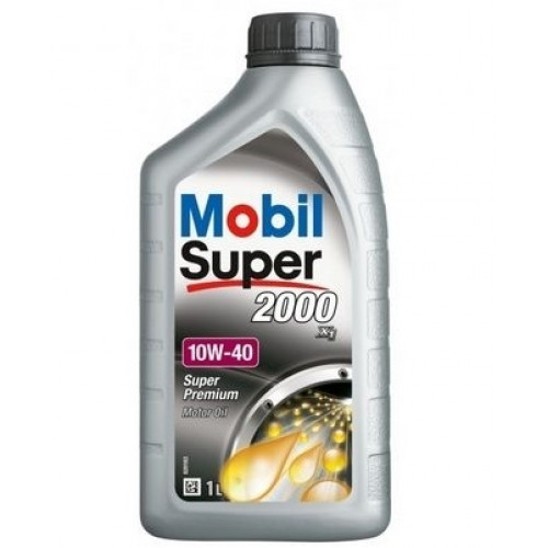 масло моторное Mobil super 2000 10w40 1л