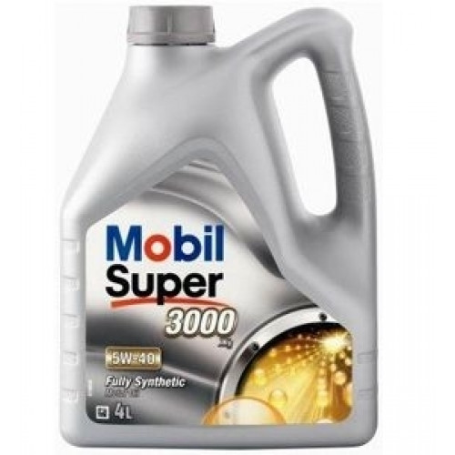масло моторное Mobil super 3000 5w40 4л