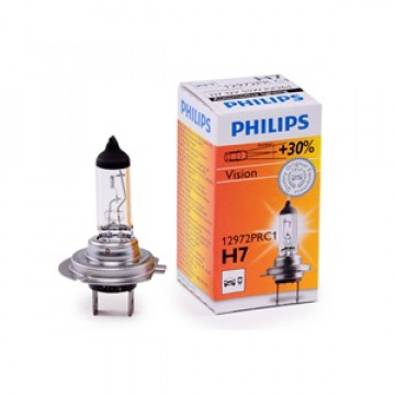 лампа H7 12-55 PHILIPS 30%